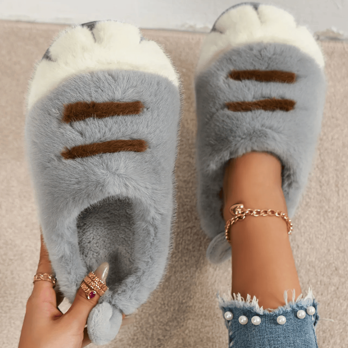 Instinctive™ Cat Paw Slippers